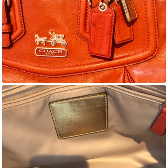 Coach leather bag - Picture 4 of 8